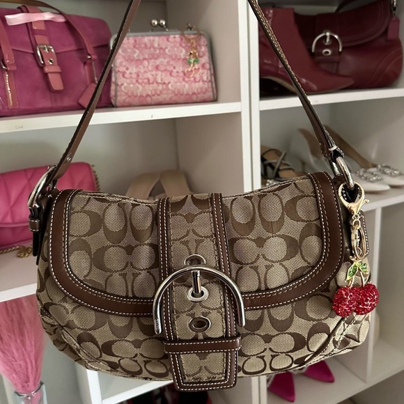 Coach | Bags | Tan Brown Signature Y2k Coach Soho Bag | Poshmark